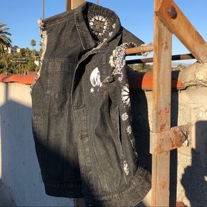 ~Rare~Famous Stars & Straps: Denim Ramones Vest